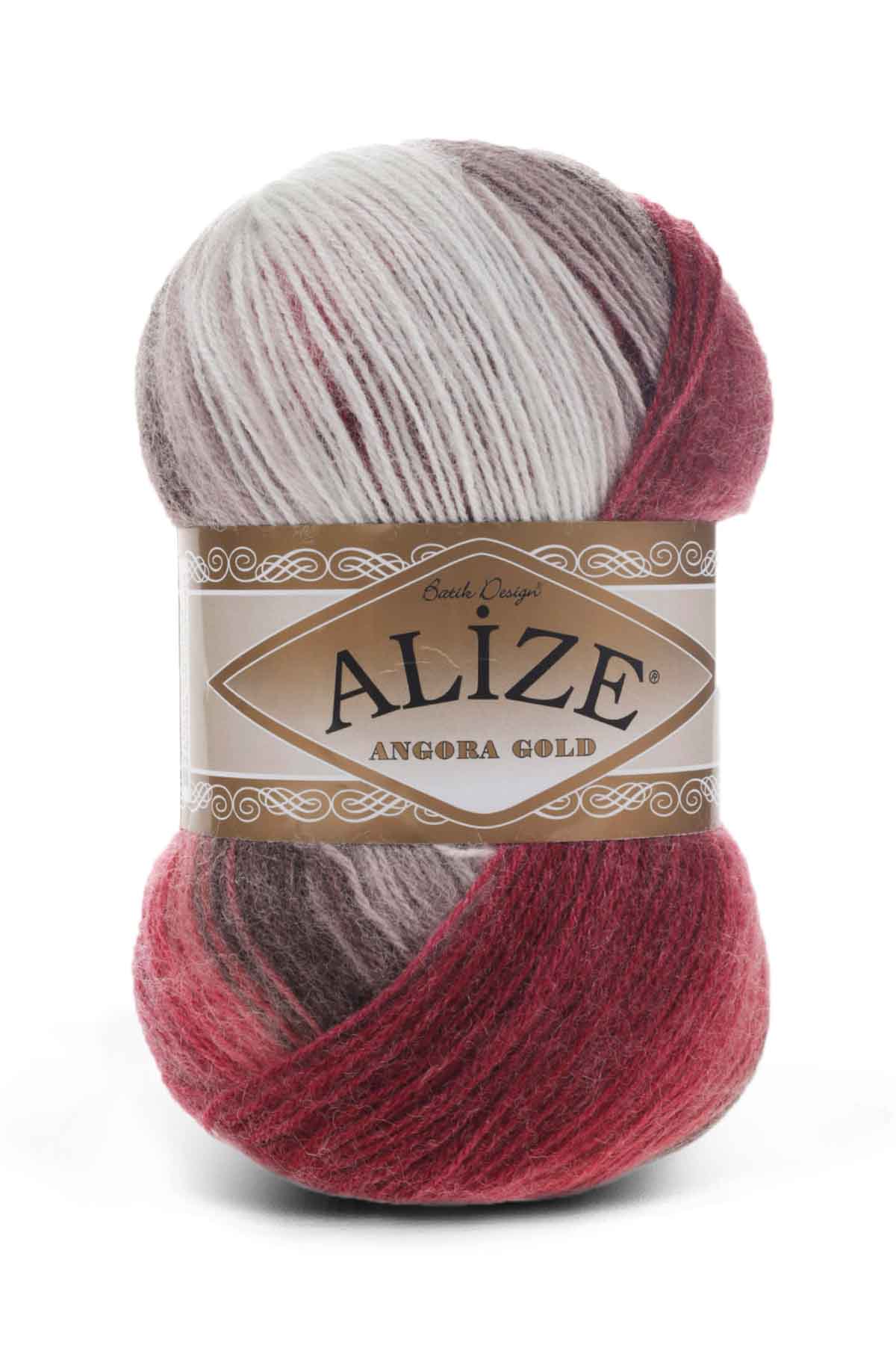 Alize Angora Batik Variegated Wool Yarn