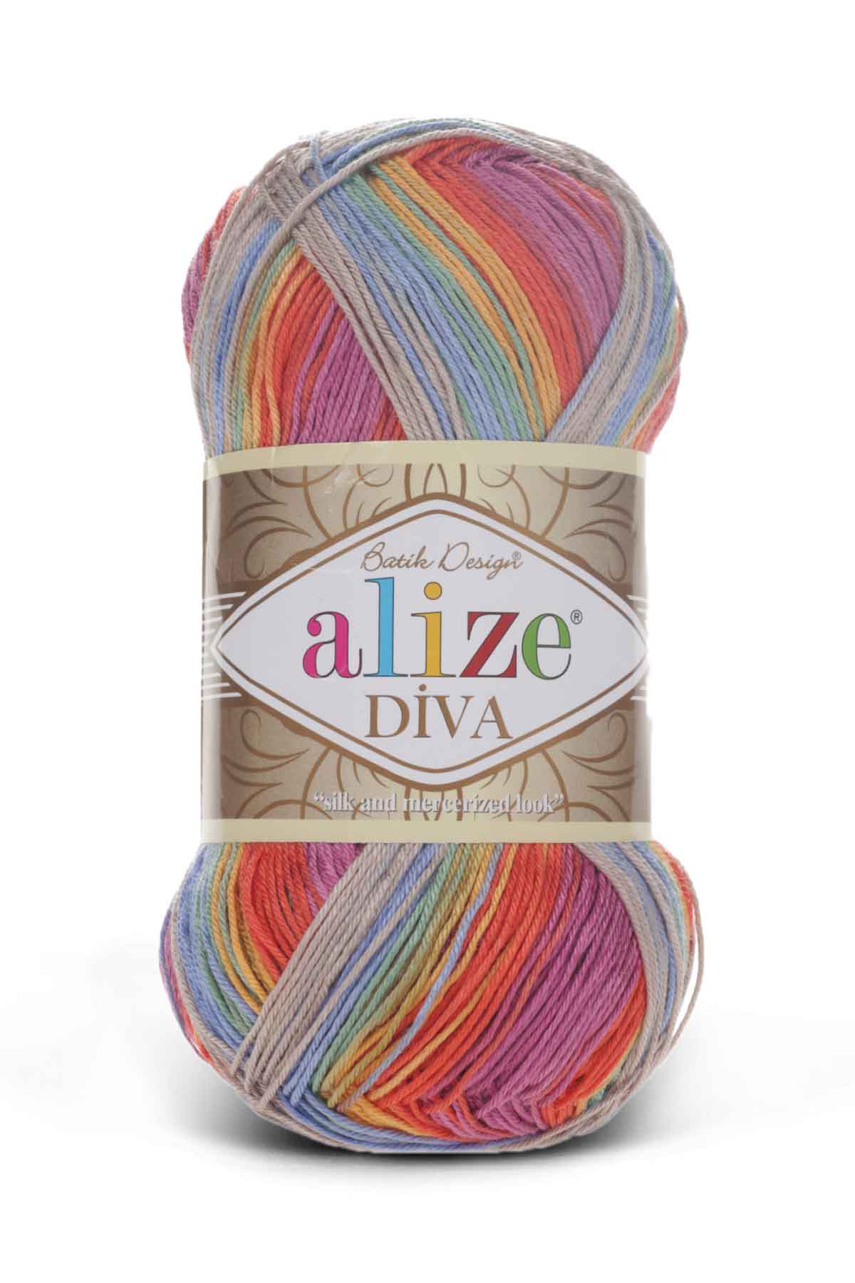 Alize Diva Batik Variegated Yarn