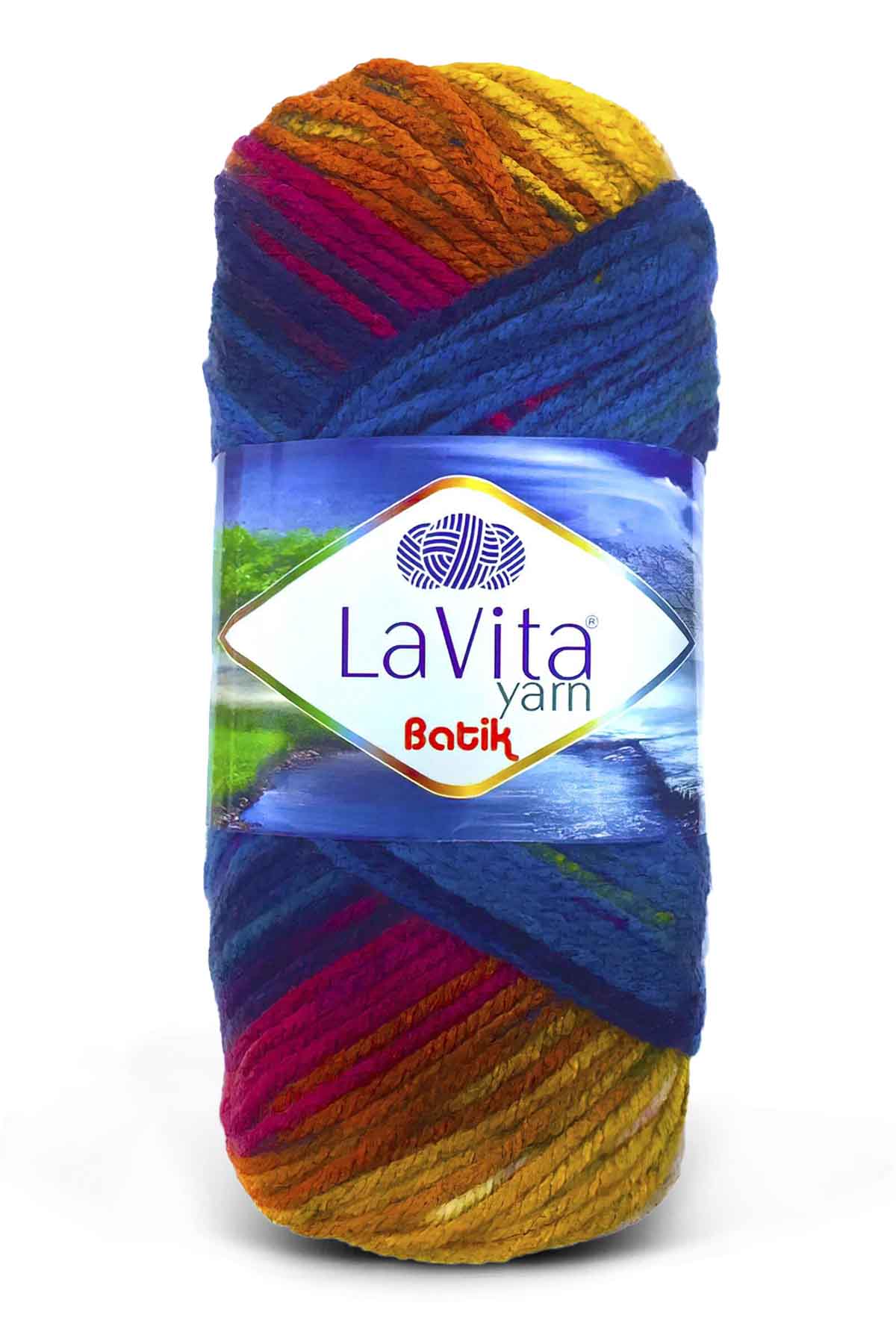 Lavita Multicolor Acrylic Yarn