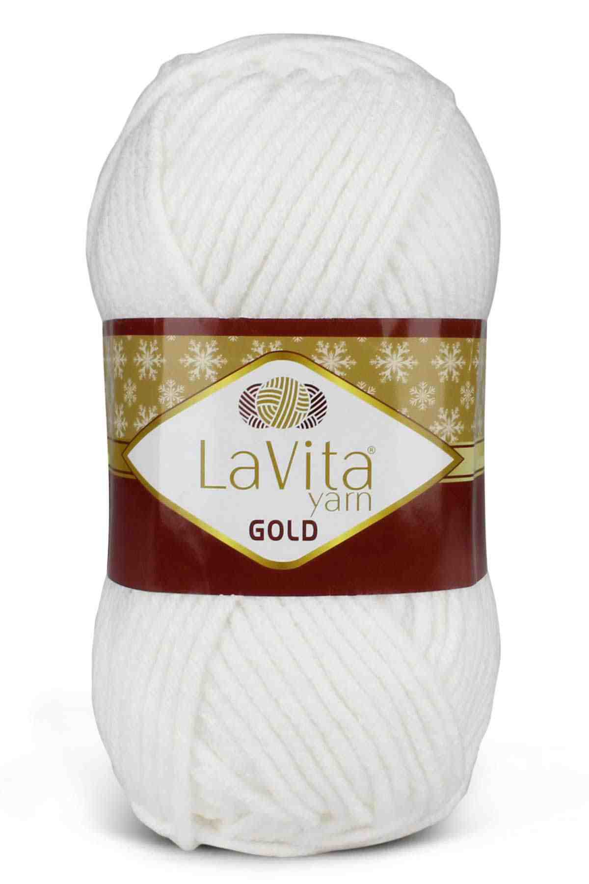 Lavita Gold Acrylic Yarn
