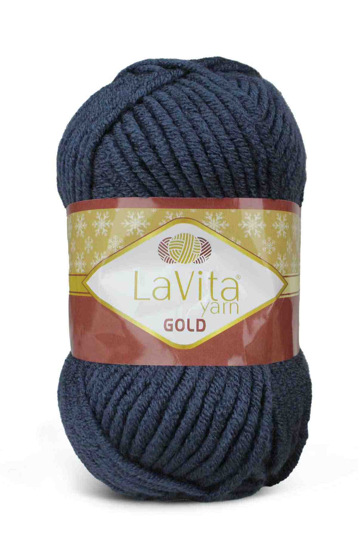 Lavita Gold Acrylic Yarn