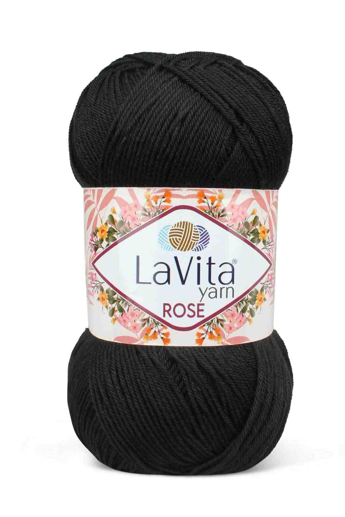 Lavita Rose Microfiber Acrylic Yarn