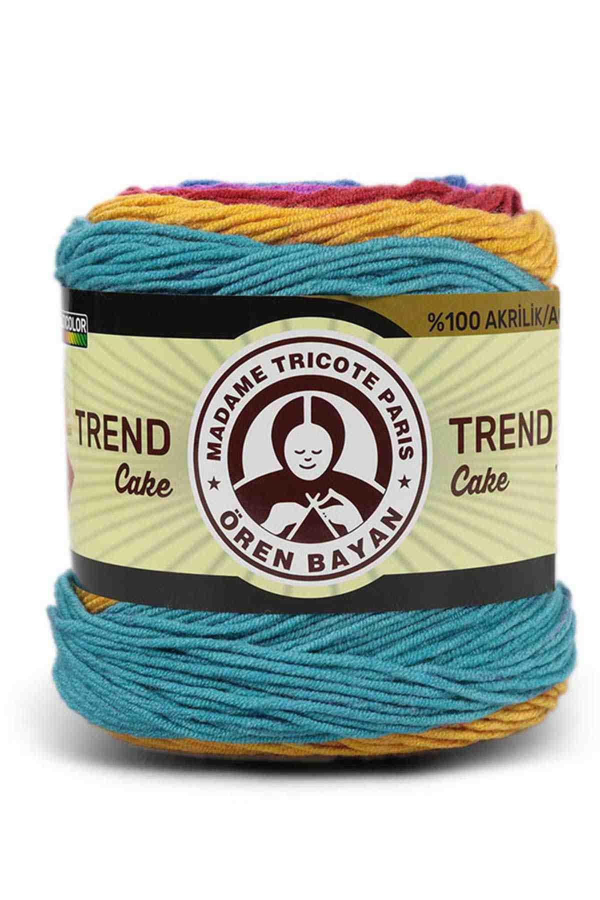 Madame Tricote Paris Trend Cake Multicolor Acrylic Yarn