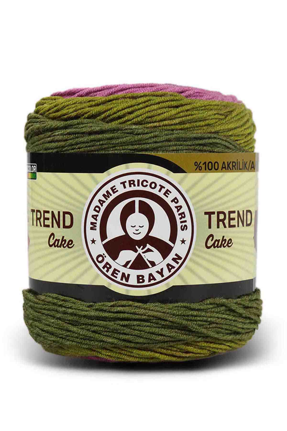 Madame Tricote Paris Trend Cake Multicolor Acrylic Yarn