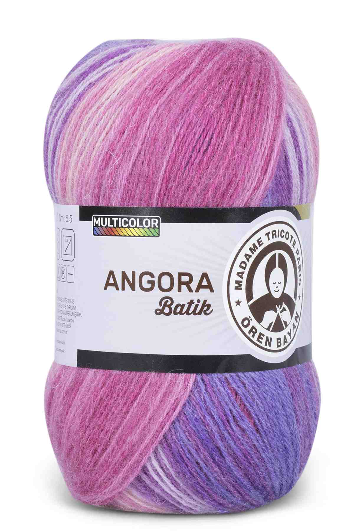 Madame Tricote Paris Angora Multicolor Wool Yarn