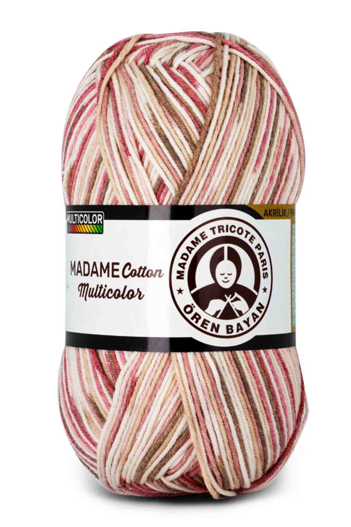 Madame Tricote Paris Madame Cotton Multicolor Cotton Yarn